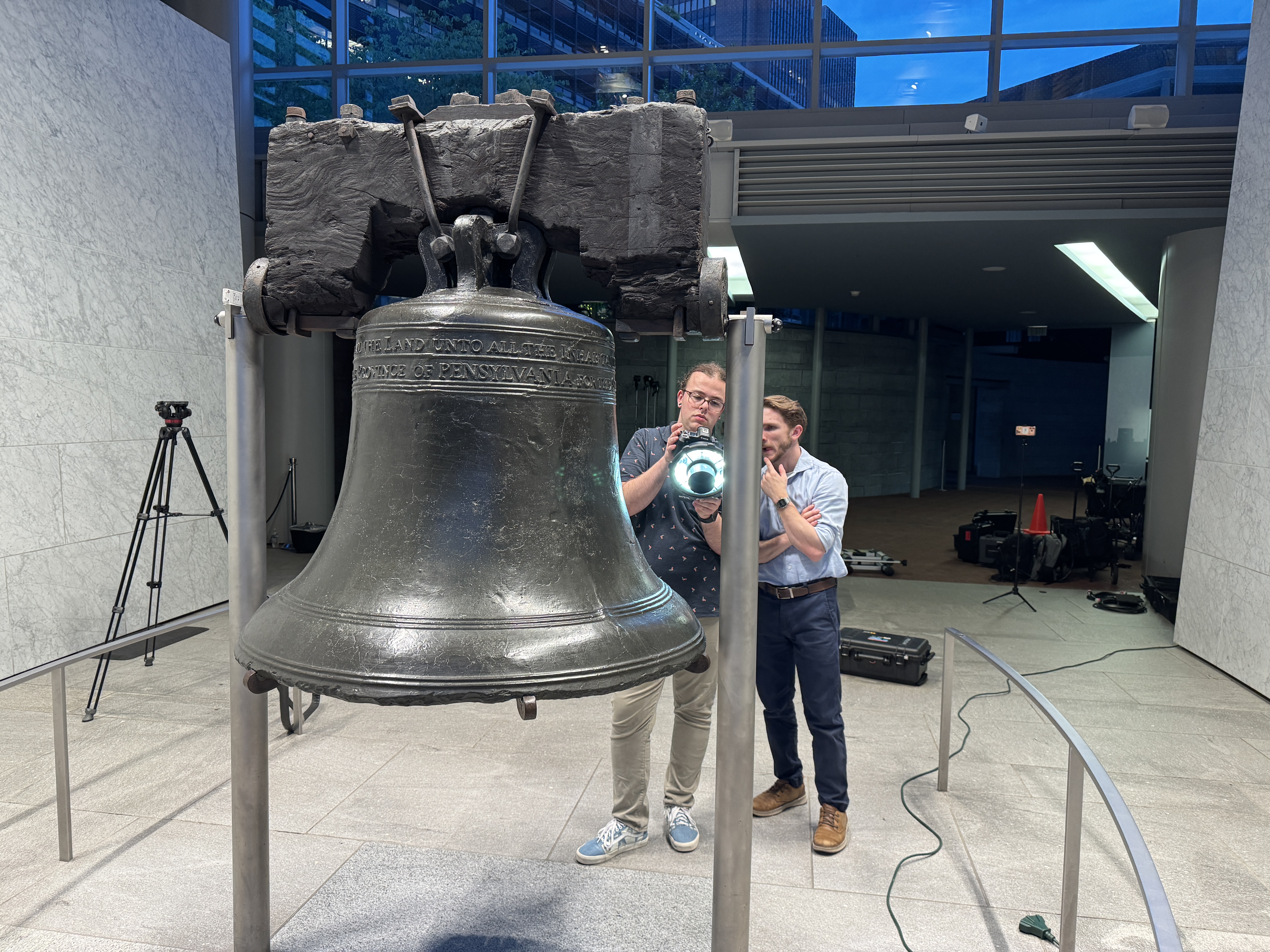 Liberty Bell 3D Scanning Project