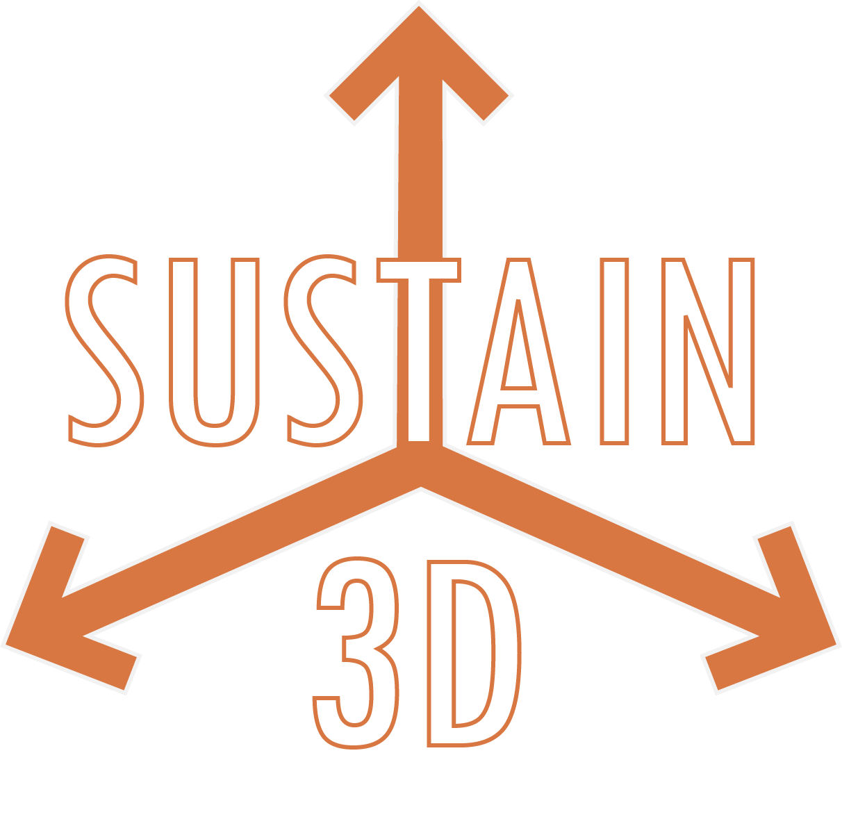 Sustain3D logo